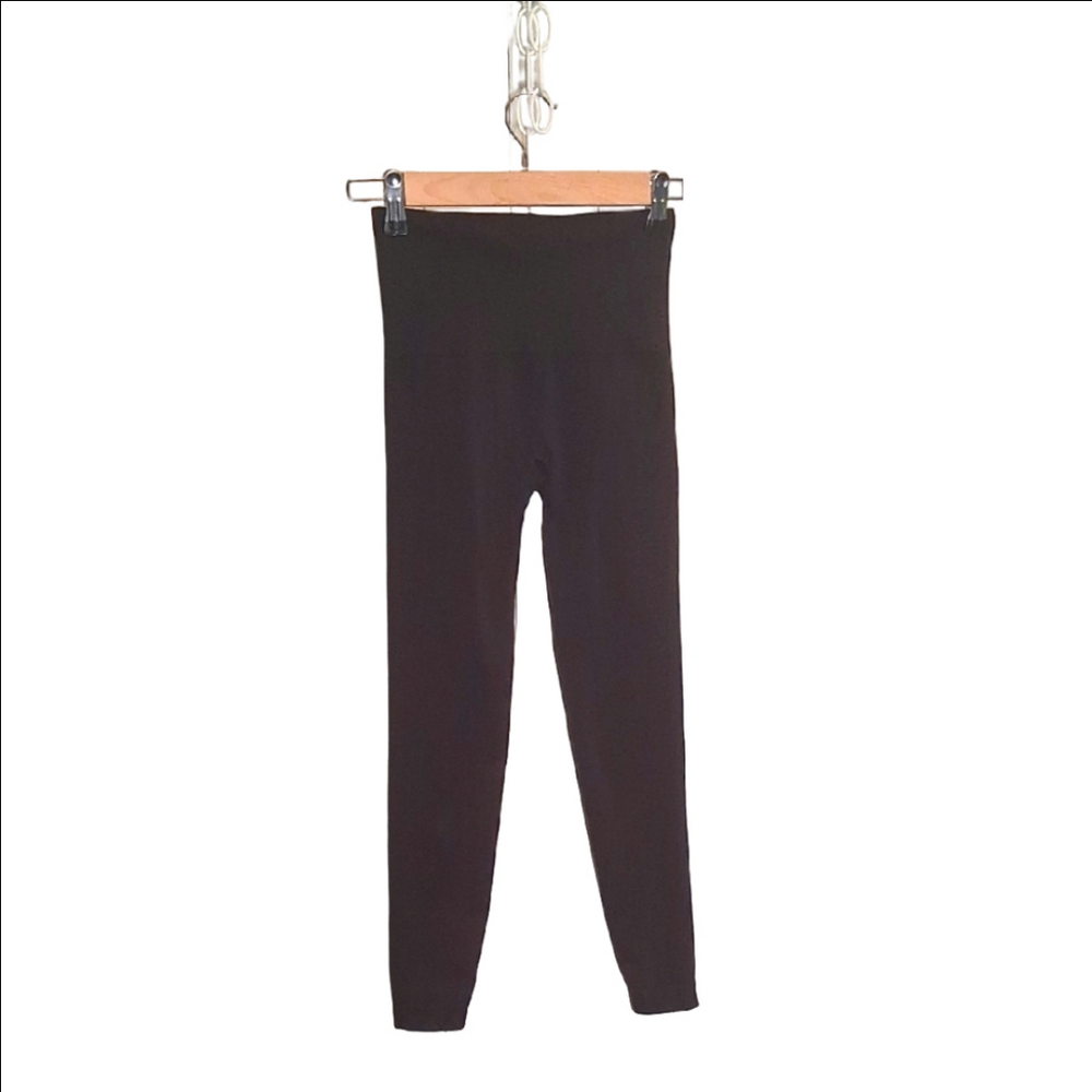 SPANX Look At Me Midrise Seamless Black Leggings Size S/P